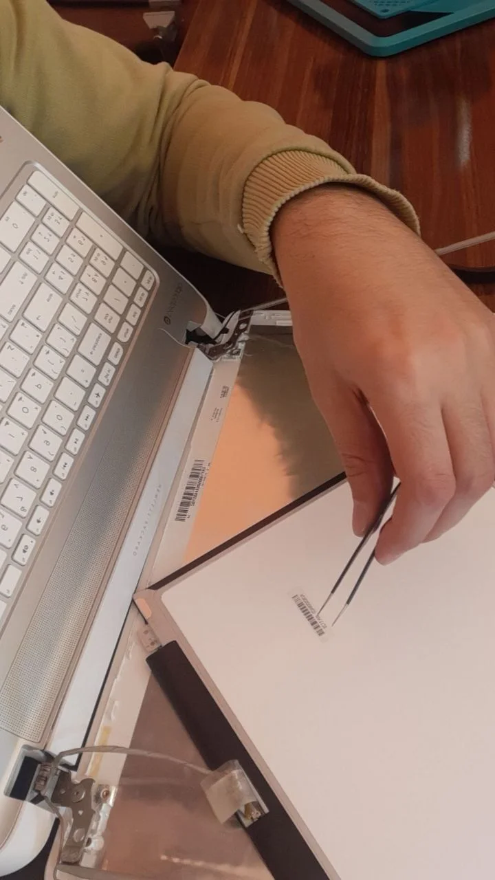 تعویض کیبورد لپ تاپ اچ پی